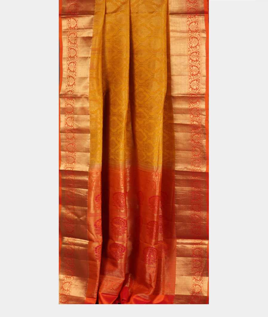 Yellow Soft Silk Saree T3389762