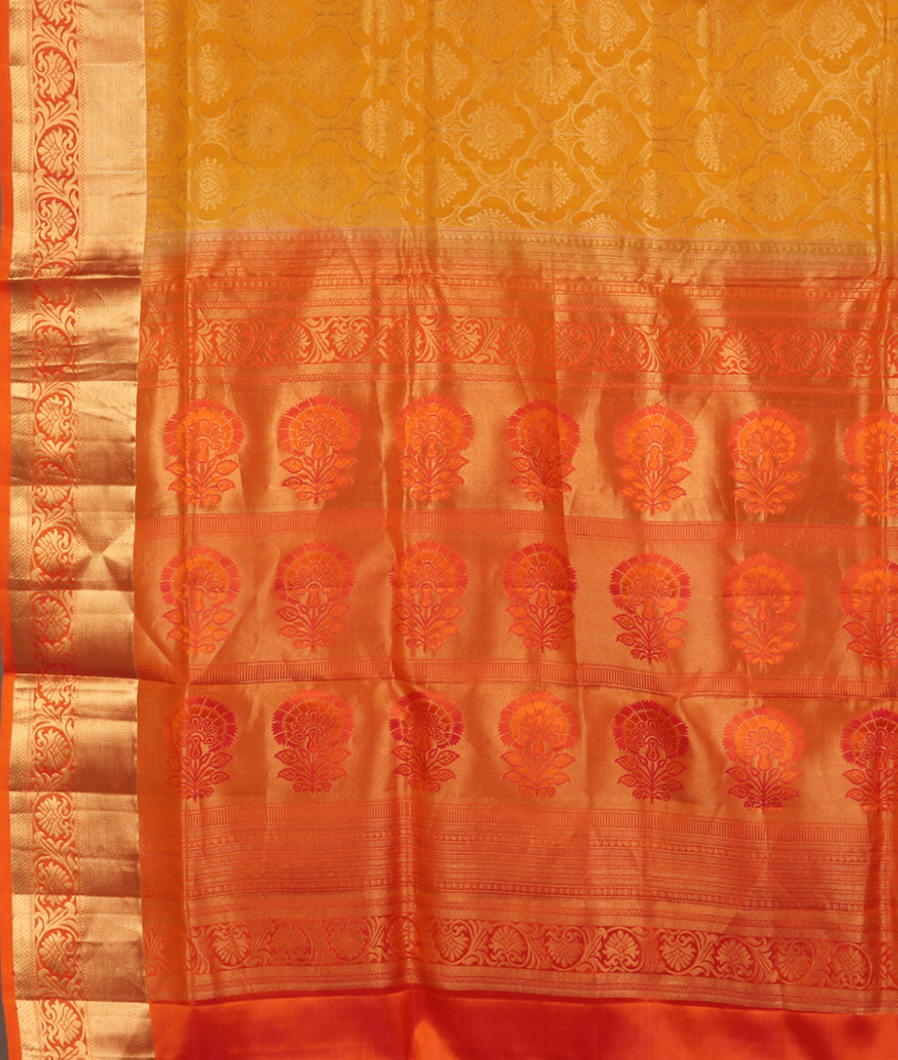 Yellow Soft Silk Saree T3389764