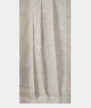 White Linen Embroidery Saree T3321532