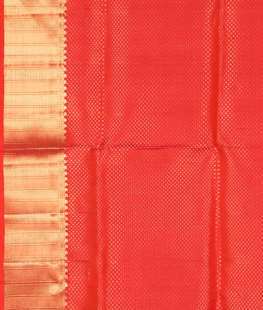 Pinkish Orange Soft Silk Saree T3357493