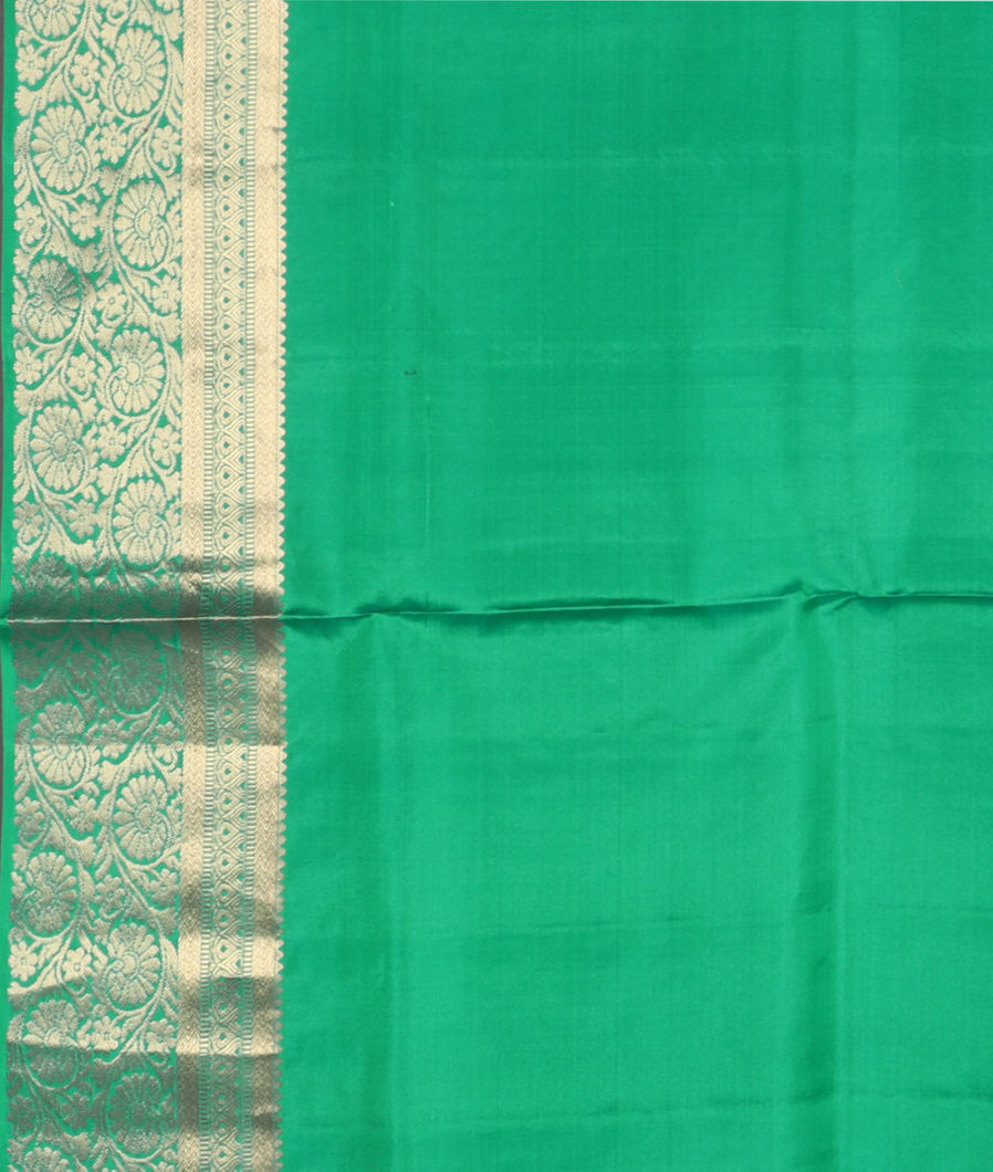 Green Soft Silk Saree T3361973