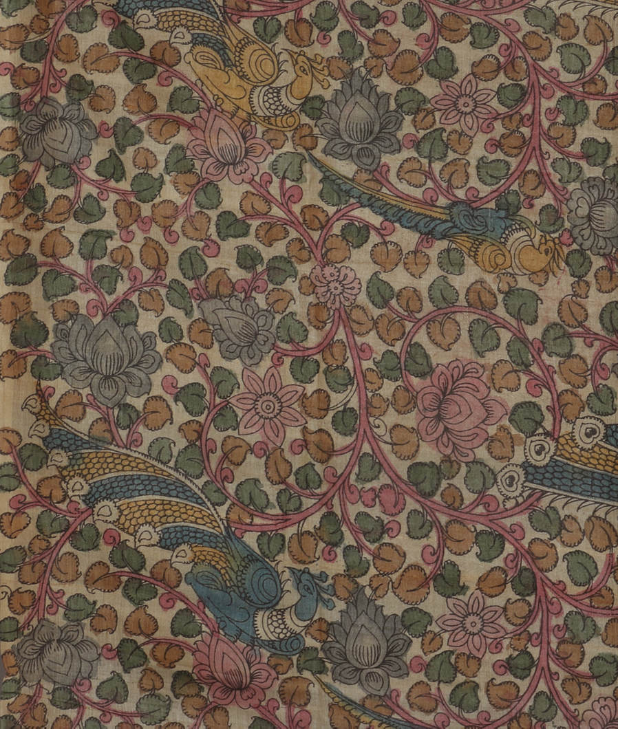 Brown Woven Tussar Saree T3253944