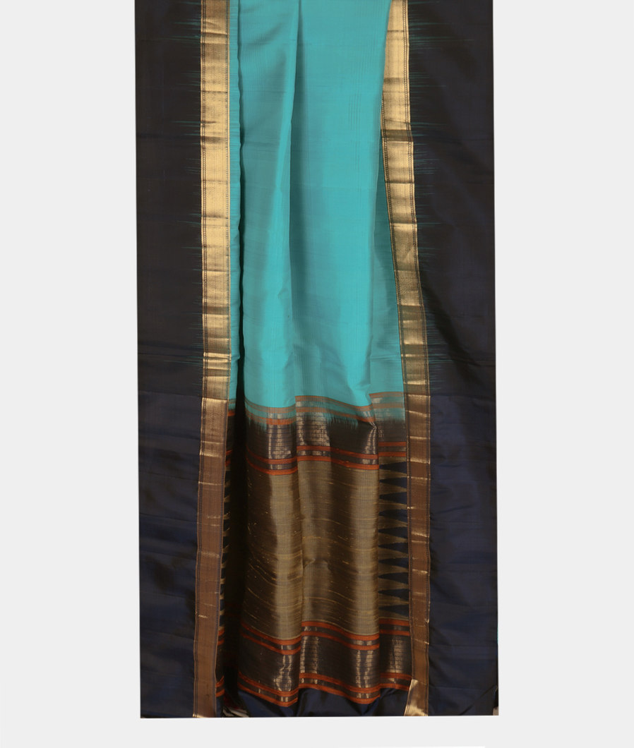 Blue Soft Silk Saree T3671172