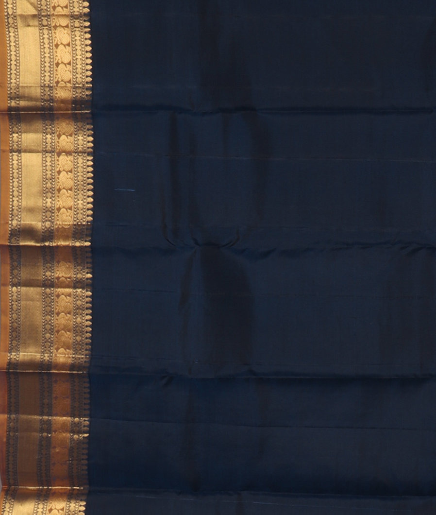 Blue Soft Silk Saree T3585863