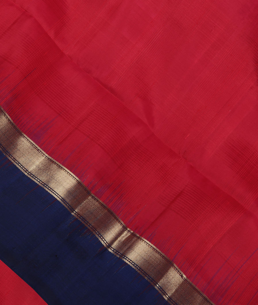 Red Soft Silk Saree T336430-image