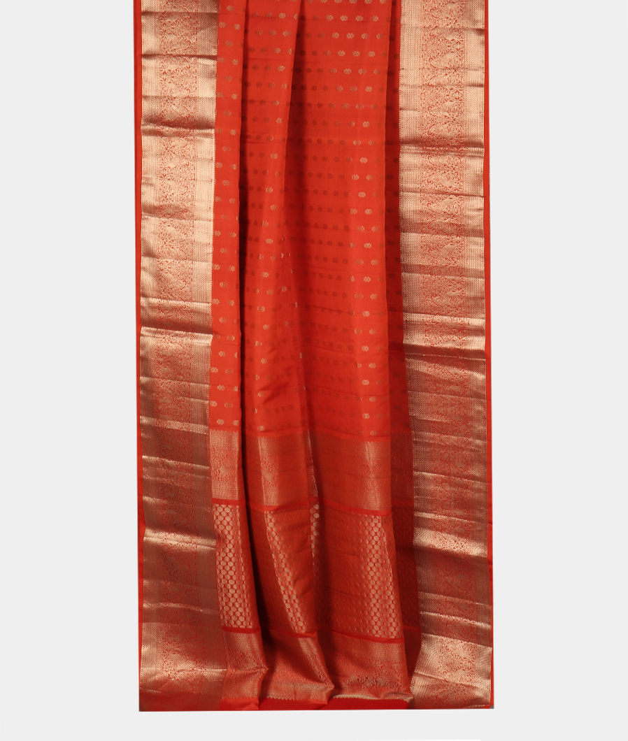 Orange Soft Silk Saree T3623752