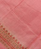 Pink Tussar Embroidery Saree T3668521
