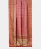 Pink Tussar Embroidery Saree T3668522