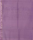 Lavender Maheshwari Printed Cotton Saree T3642713