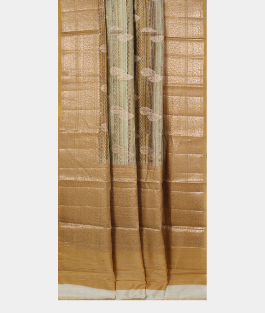 Beige Chaniya Silk Saree T331739 2