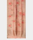 Pink Soft Printed Cotton Saree T3465362