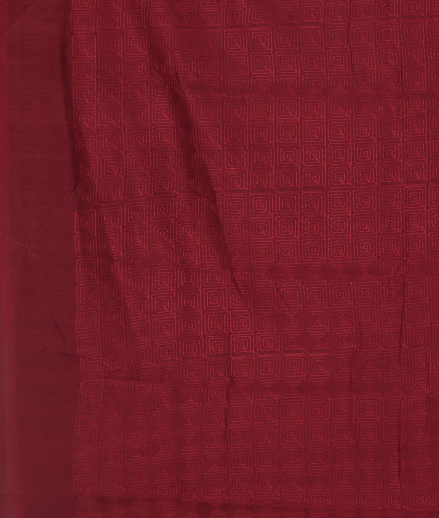 Black Soft Printed Cotton Saree T3604454