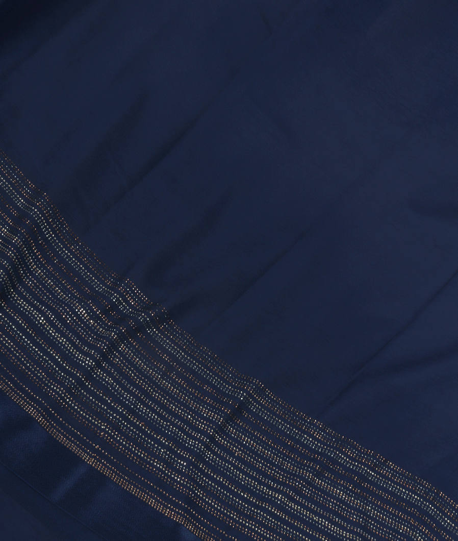 Blue Chiffon Silk Saree T351128-image