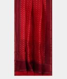 Red Soft Printed Cotton Saree T3351822