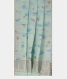 Blue Soft Printed Cotton Saree T3465102