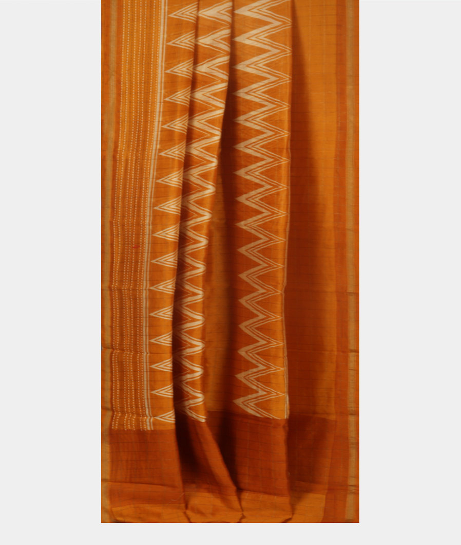 Yellow Soft Printed Cotton Saree T3500882