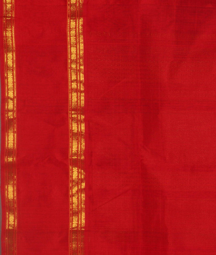 Green Silk Cotton Saree T3683083