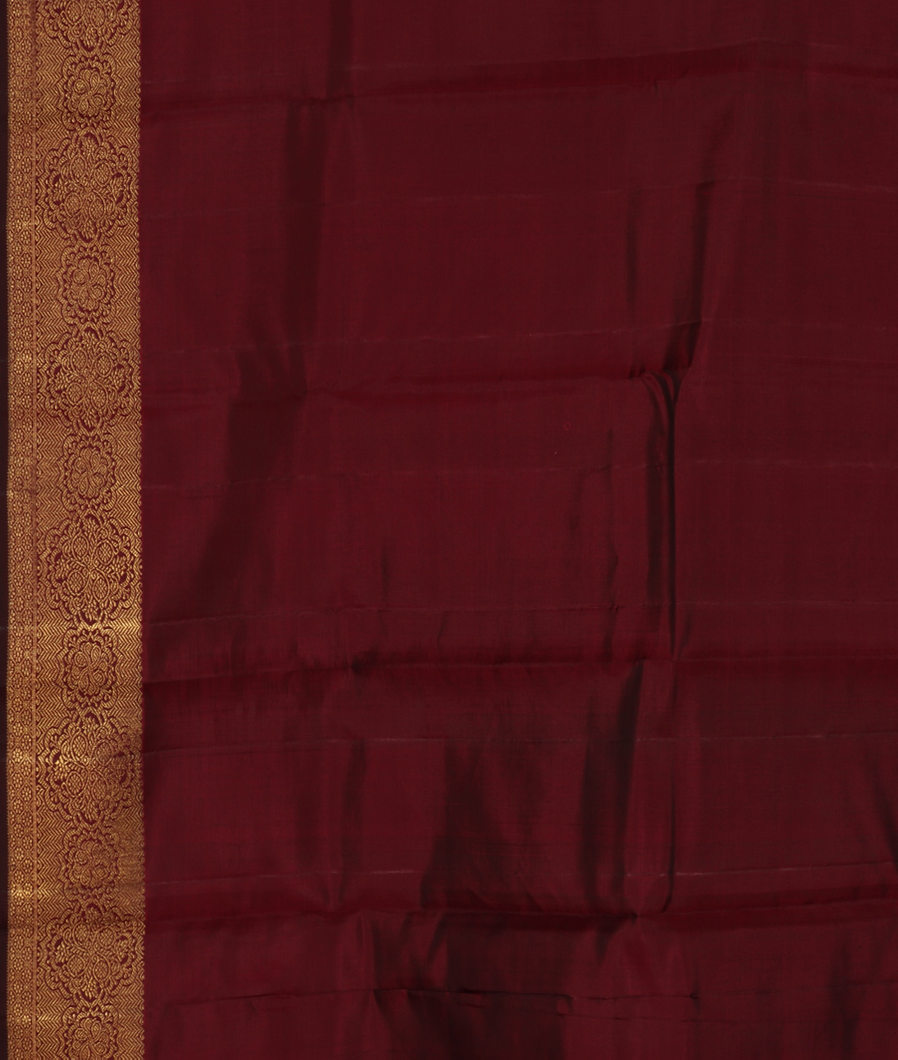 Green Handwoven Kanjivaram Silk Saree T3611603