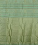 Green Handwoven Kanjivaram Silk Saree T3674164