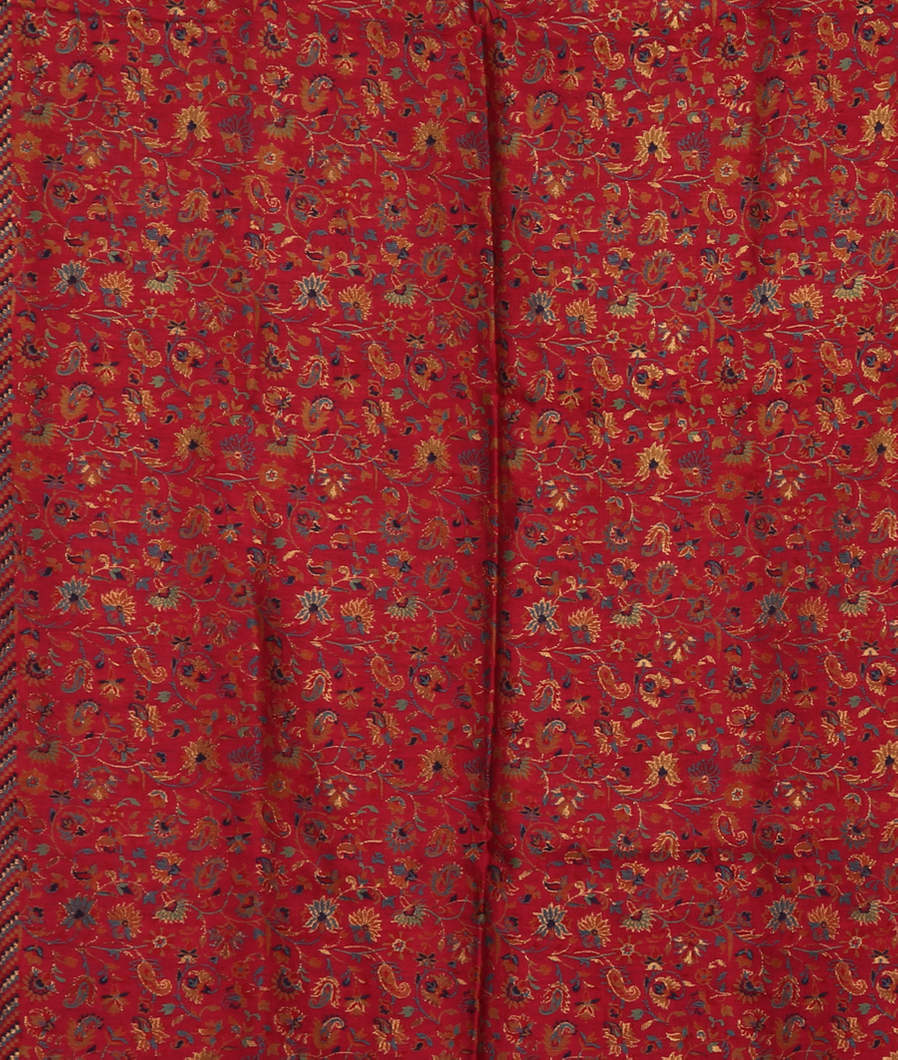 Blue Cashmere Kani Silk Saree T3704433