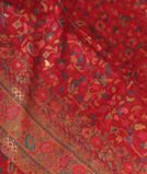 Red Cashmere Kani Silk Saree T3704311