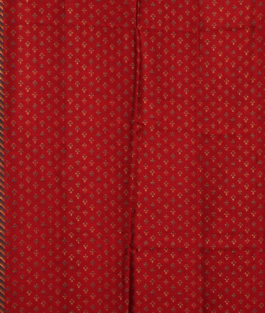 Blue Cashmere Kani Silk Saree T3704393