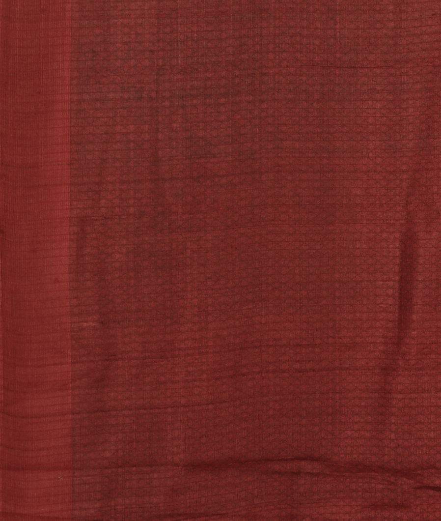 Green Tussar Printed Saree T3495013