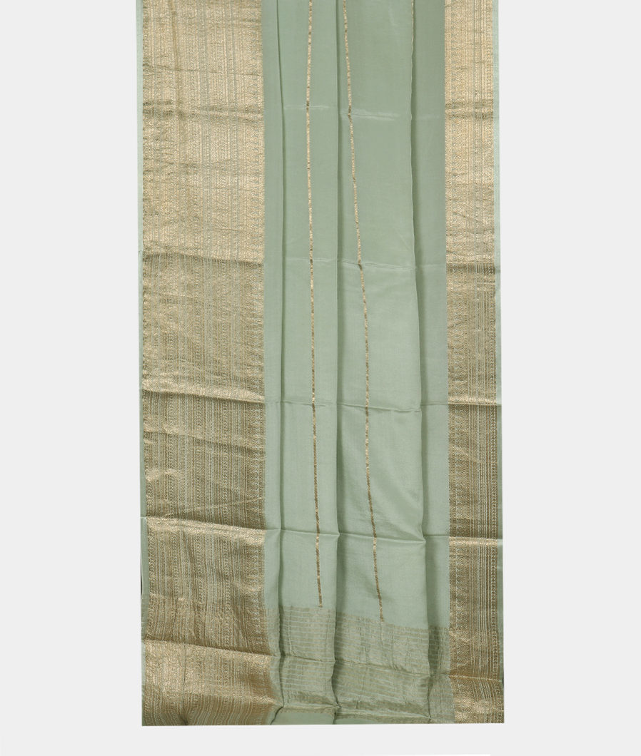 Light Blue Mysore Silk Saree T3693562