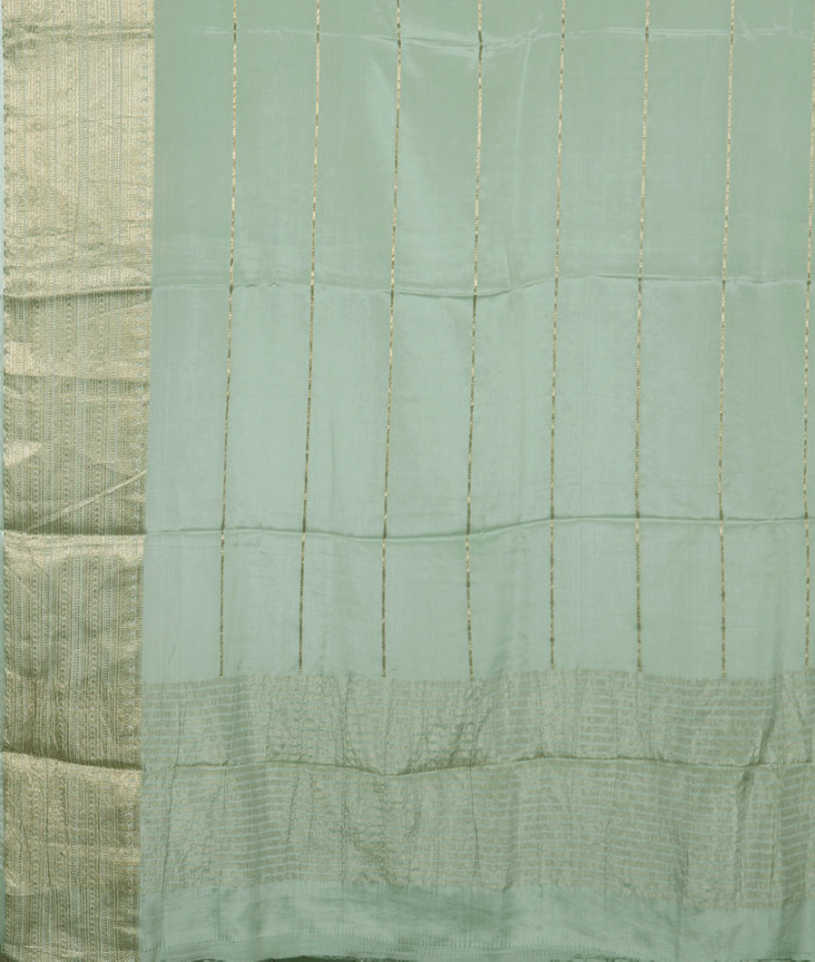 Light Blue Mysore Silk Saree T3693565