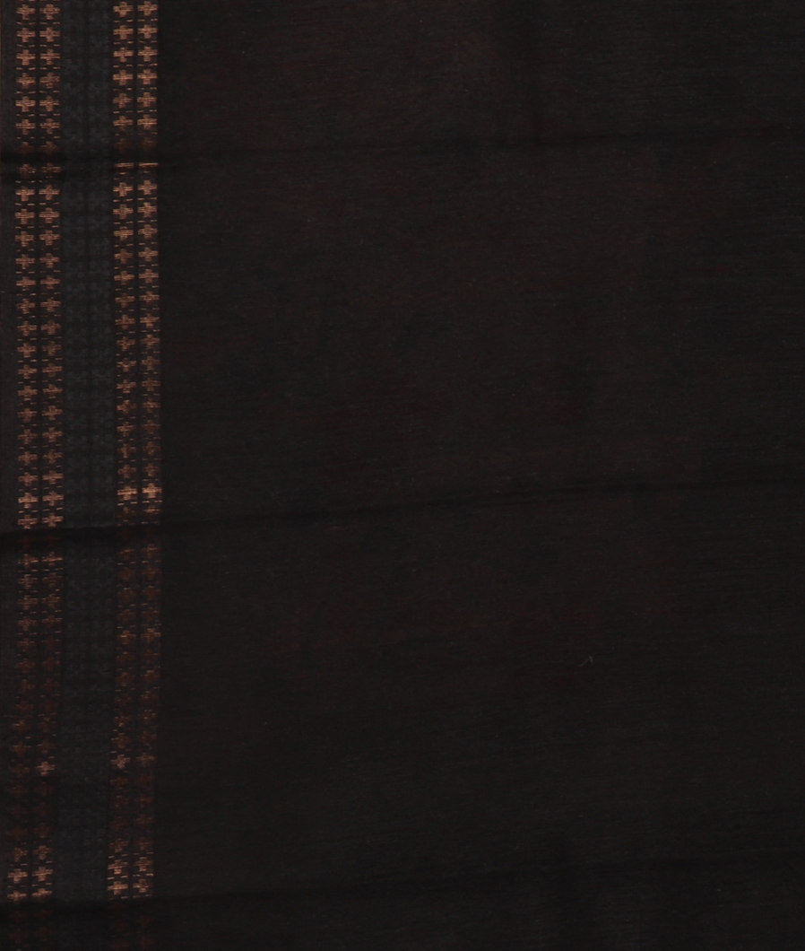 Brown Tussar Printed Saree T3127753