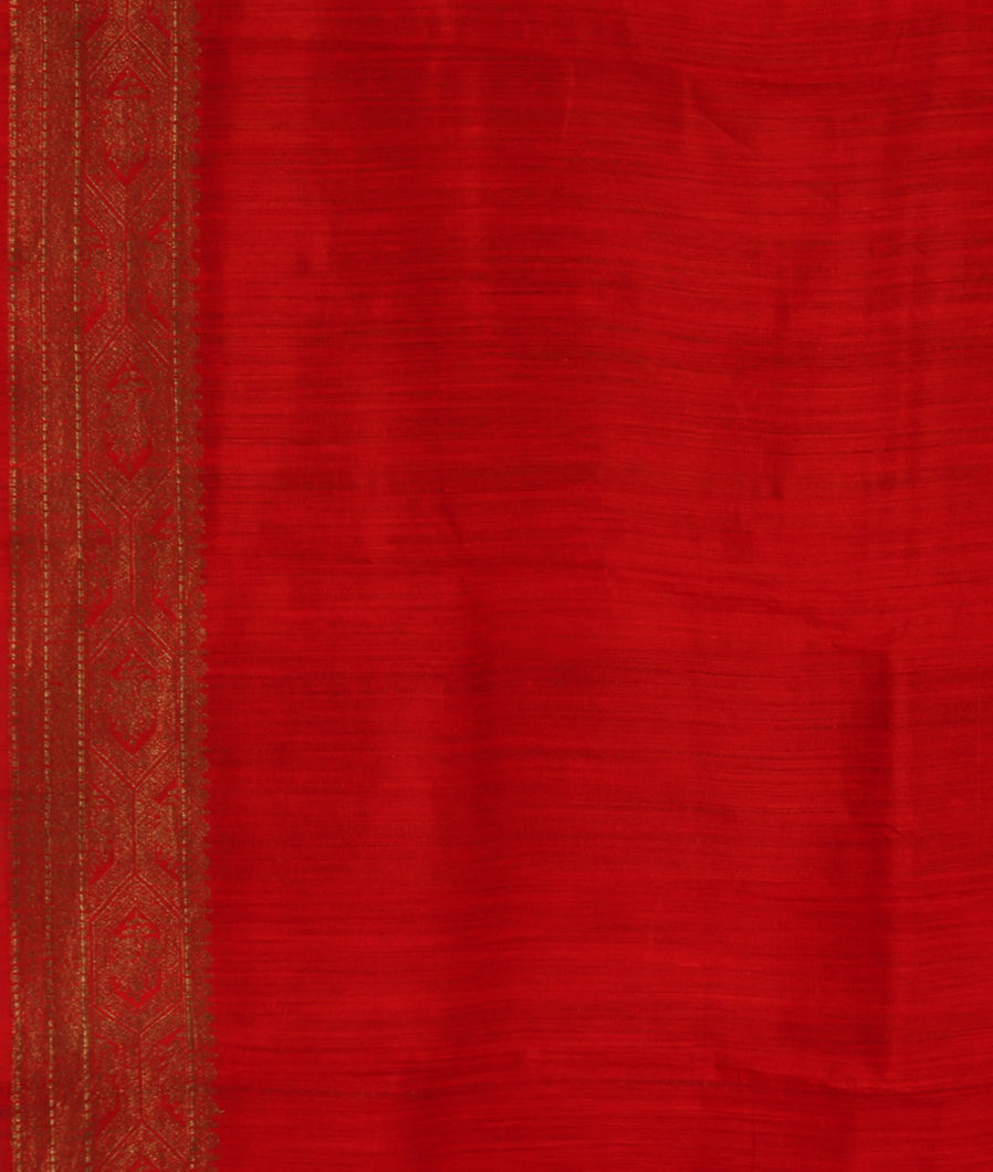 Yellow Banaras Tussar Saree T3429133