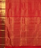 Red Handwoven Kanjivaram Silk Saree T3182904