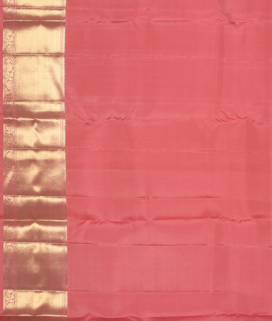 Pink Handwoven Kanjivaram Silk Saree T3594763