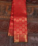 Red Handwoven Kanjivaram Silk Saree T3459811