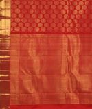 Red Handwoven Kanjivaram Silk Saree T3459814