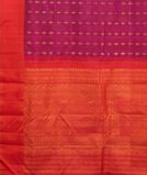 Purple Handwoven Kanjivaram Silk Saree T3670584