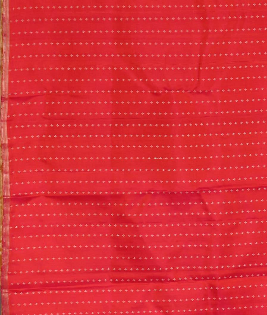 Yellow Handwoven Kanjivaram Silk Saree T3677333