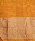 Yellow Handwoven Kanjivaram Silk Saree T3677334