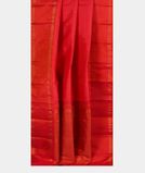 Pinkish Orange Handwoven Kanjivaram Silk Saree T3677412