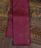Purple Handwoven Kanjivaram Silk Saree T3702221