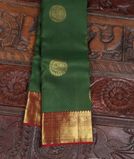 Green Handwoven Kanjivaram Silk Saree T3375791