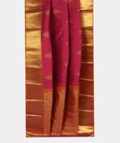 Purple Handwoven Kanjivaram Silk Saree T3610212