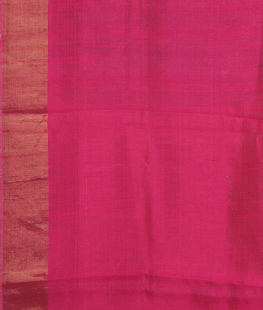 Green Tussar Printed Saree T3696543