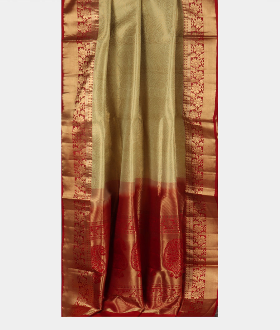 Beige Soft Silk Saree T3517722