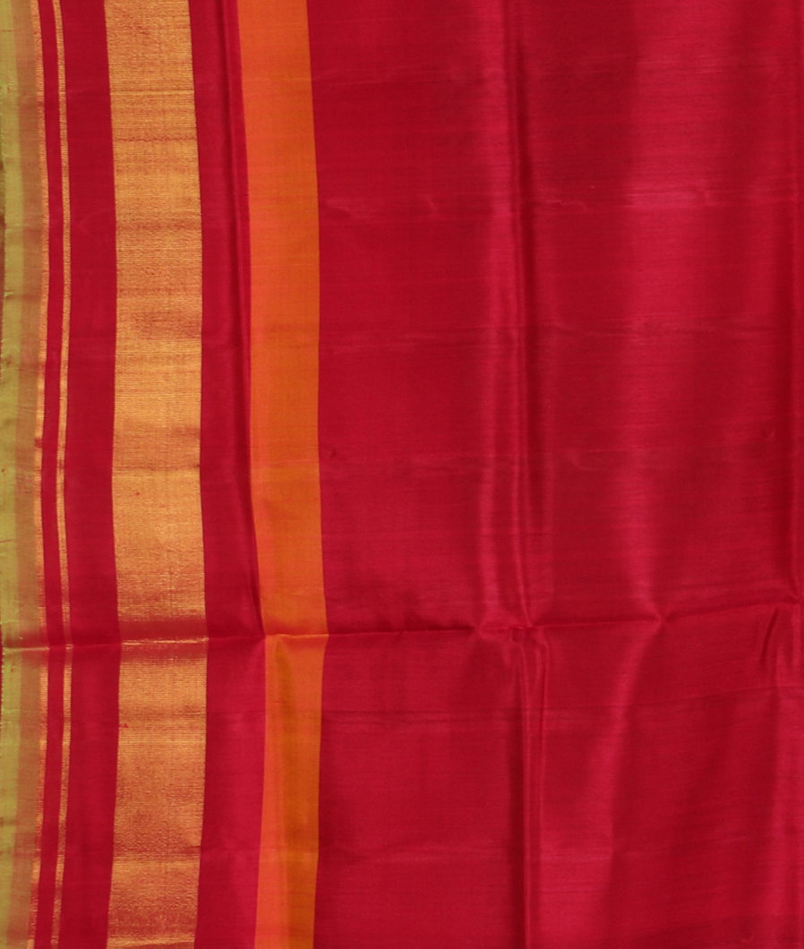 Green Patola Silk Saree T3673713