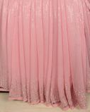Pink Georgette Silk Saree T3675202