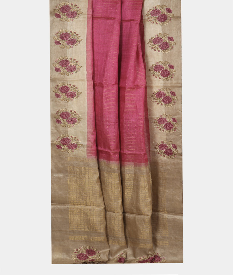 pink-tussar-embroidery-saree-t369607-t369607-b