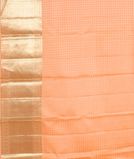 Peach Handwoven Kanjivaram Silk Saree T3460563