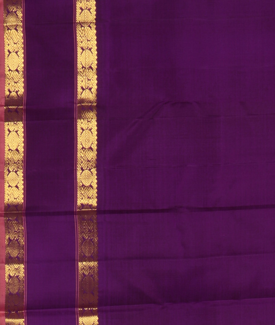 Cream Handwoven Kanjivaram Silk Saree T3680613