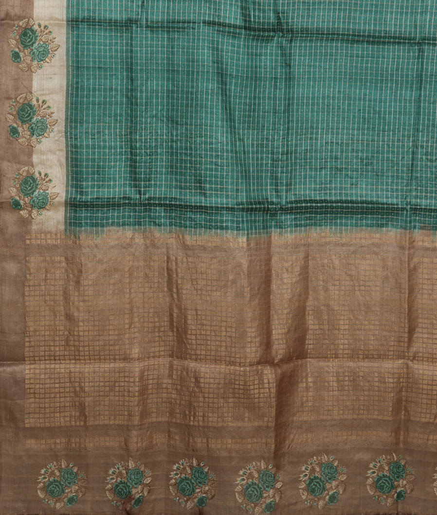 green-tussar-embroidery-saree-t369605-t369605-d